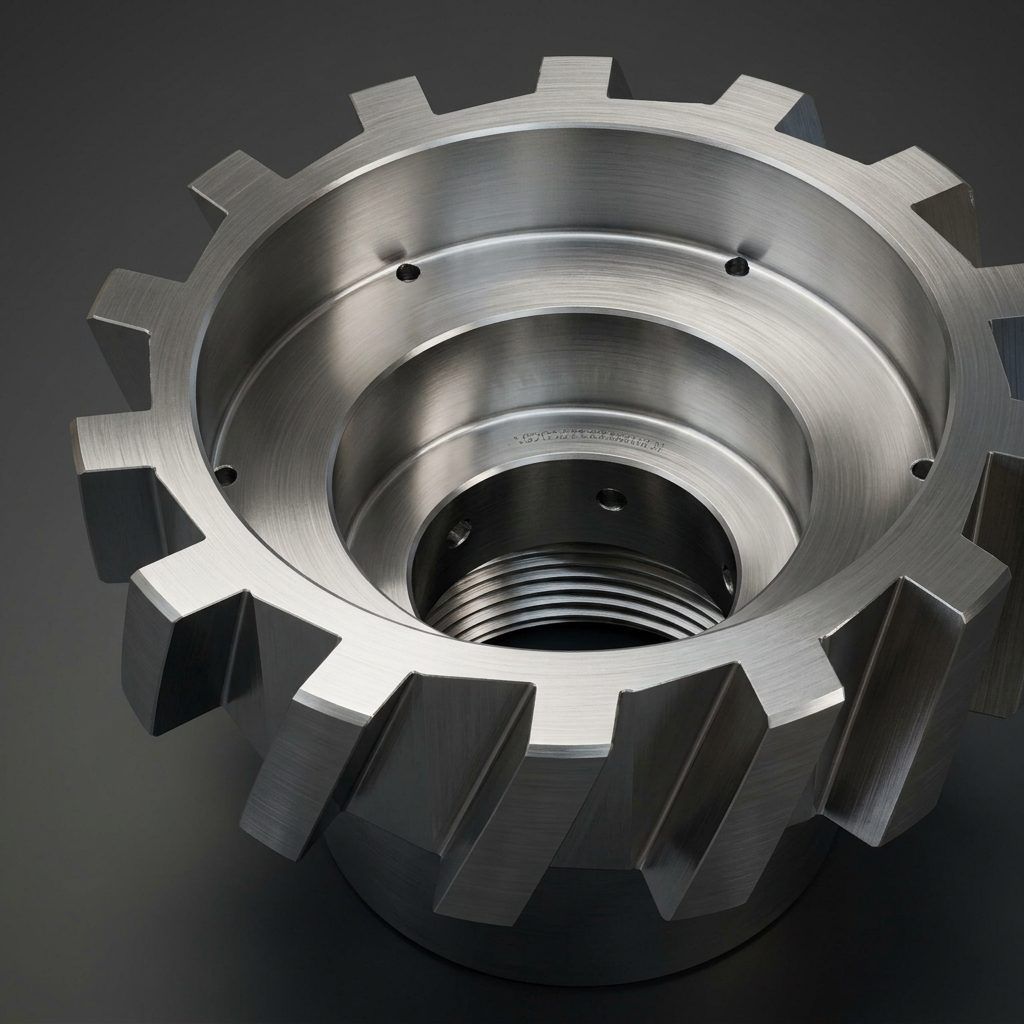 Multi-axis CNC machining on AISI 304 stainless steel