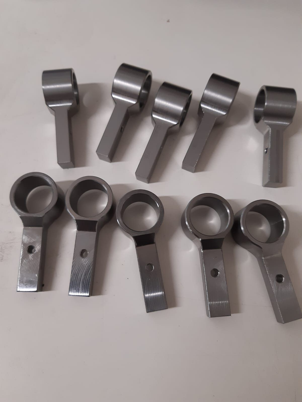 Steel levers and parts
