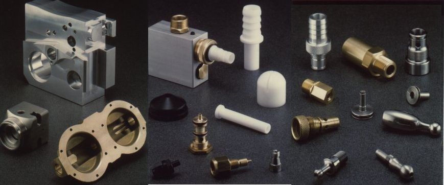 Assorted machined parts