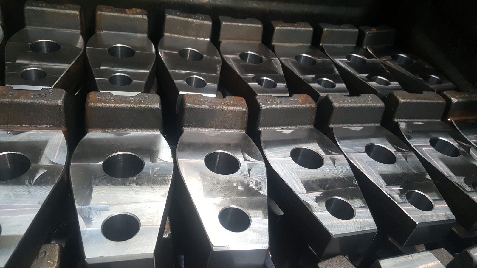 Milled plates